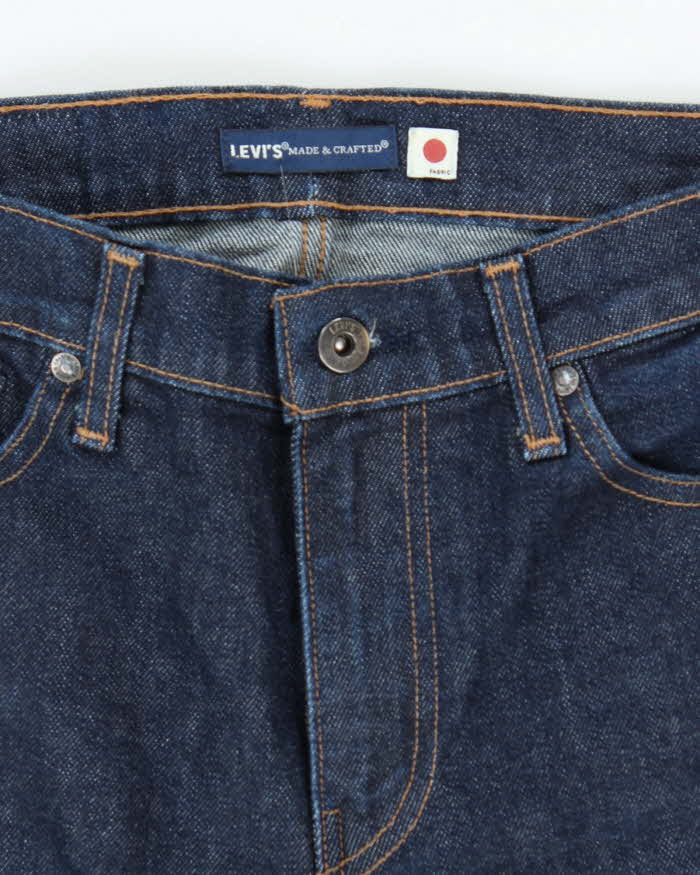 Vintage 2000's Levi's Made &amp; Crafted Lot 511 Selvedge Dark Wash Jeans - W30 L29