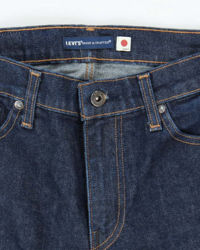 Vintage 2000's Levi's Made & Crafted Lot 511 Selvedge Dark Wash Jeans - W30 L29
