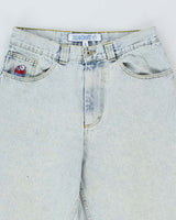 Polar Skate Co. Big Boys Baggy Light Wash Jeans - W30 L28