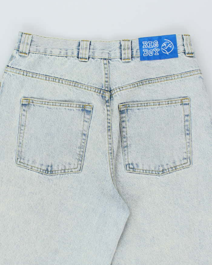 Polar Skate Co. Big Boys Baggy Light Wash Jeans - W30 L28