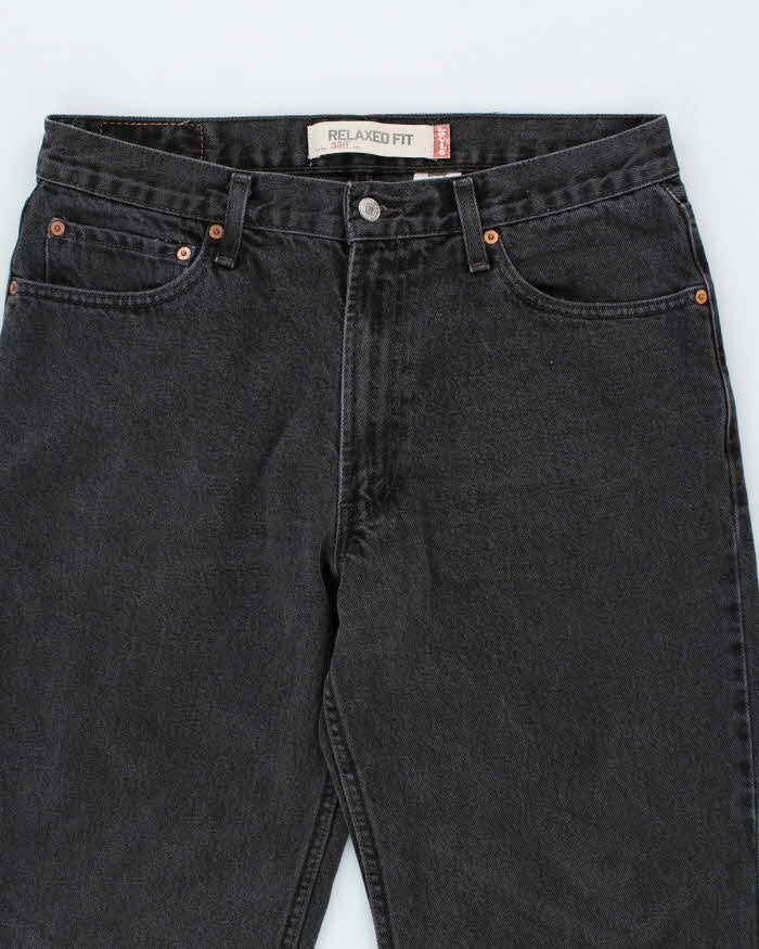 Vintage 2000's Levi's 550 Relaxed Fit Grey Wash Jeans - W32 L33