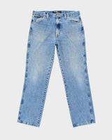 Vintage Wrangler Faded Medium Wash Straight Leg Jeans - W34 L30