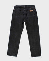 Vintage Wrangler Faded Black Wash Straight Leg Jeans - W34 L30