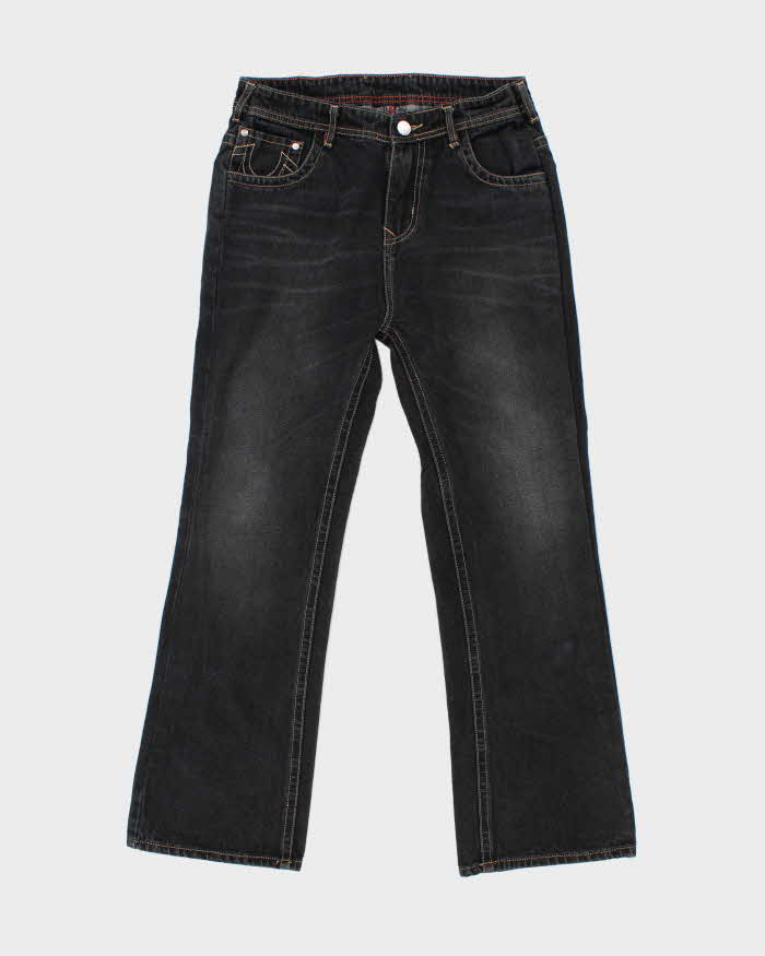 Vintage Y2K True Religion Grey Stone Wash Jeans - W32 L28
