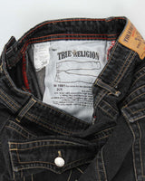 Vintage Y2K True Religion Grey Stone Wash Jeans - W32 L28