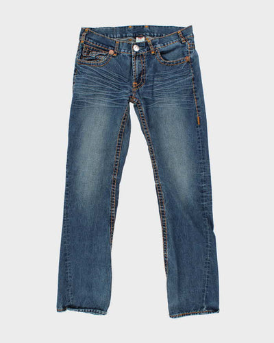 Vintage Y2K True Religion Dark Wash Bootcut Jeans - W32 L33