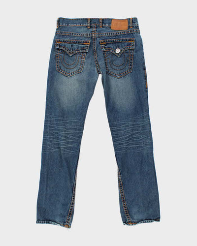 Vintage Y2K True Religion Dark Wash Bootcut Jeans - W32 L33