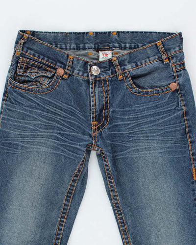 Vintage Y2K True Religion Dark Wash Bootcut Jeans - W32 L33