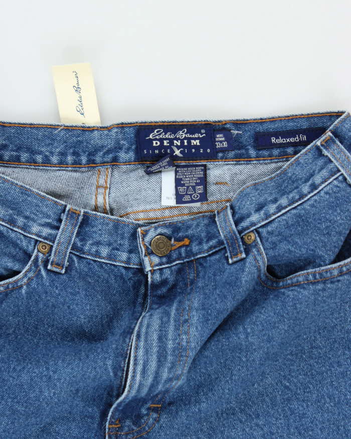 Vintage Eddie Bauer Deadstock Medium Wash Jeans - W33 L31