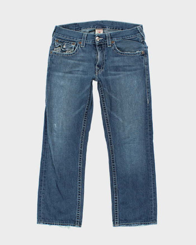 Vintage Y2k 00s True Religion Embroidered Jeans - W34 L29