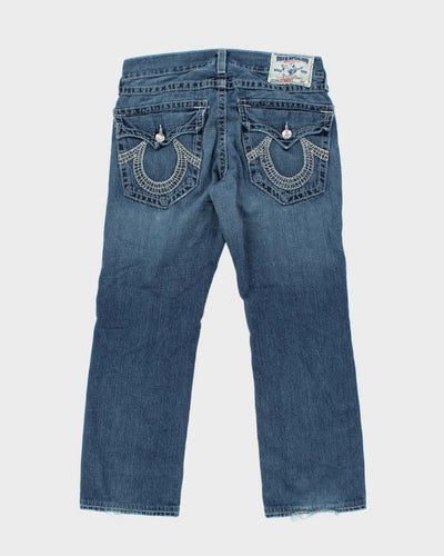 Vintage Y2k 00s True Religion Embroidered Jeans - W34 L29