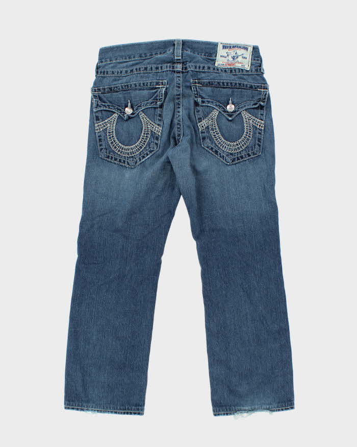 Vintage Y2k 00s True Religion Embroidered Jeans - W34 L29