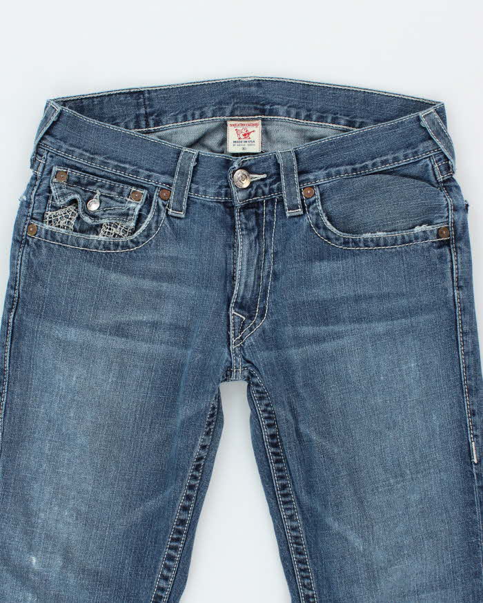 Vintage Y2k 00s True Religion Embroidered Jeans - W34 L29