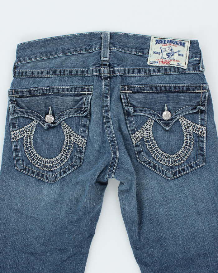 Vintage Y2k 00s True Religion Embroidered Jeans - W34 L29