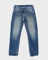 Vintage Y2k 00s True Religion Faded Jeans - W33 L33
