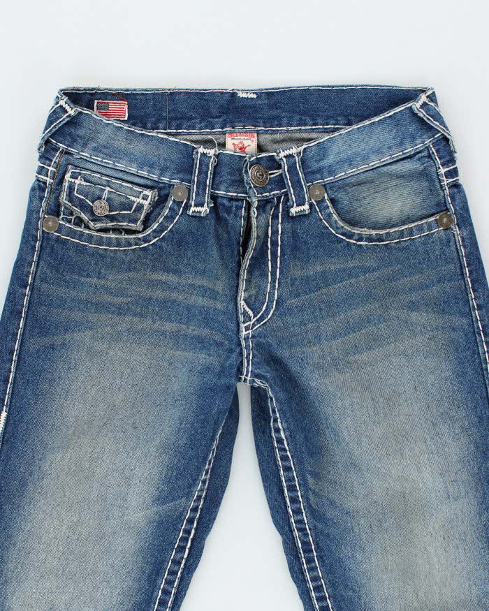 Vintage Y2k 00s True Religion Faded Jeans - W33 L33