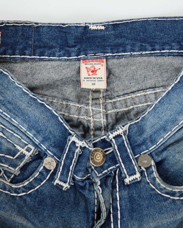 Vintage Y2k 00s True Religion Faded Jeans - W33 L33
