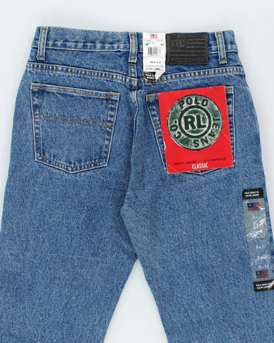 Vintage Ralph Lauren Polo Jeans Deadstock Medium Wash Jeans - W30 L33