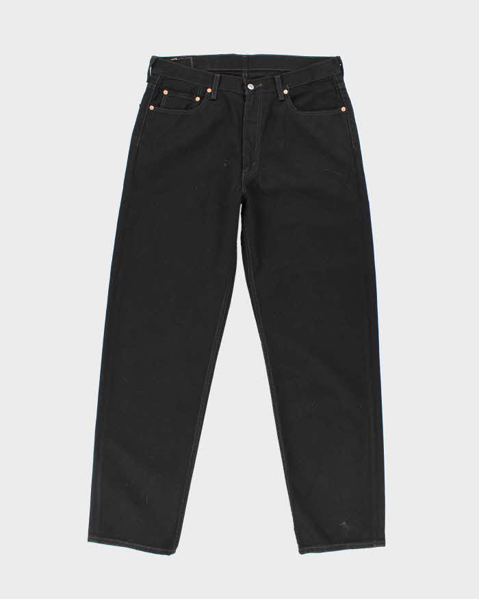 Vintage 2000's Levi's 550 Black Dark Wash Jeans - W36 L34