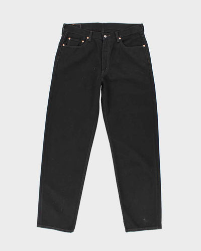 Vintage 2000's Levi's 550 Black Dark Wash Jeans - W36 L34