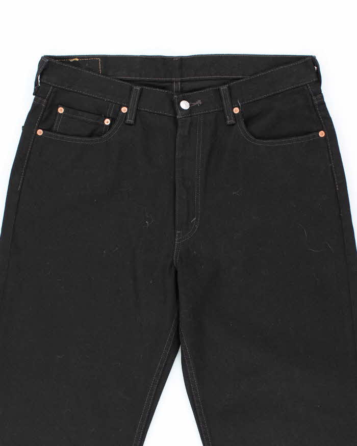 Vintage 2000's Levi's 550 Black Dark Wash Jeans - W36 L34