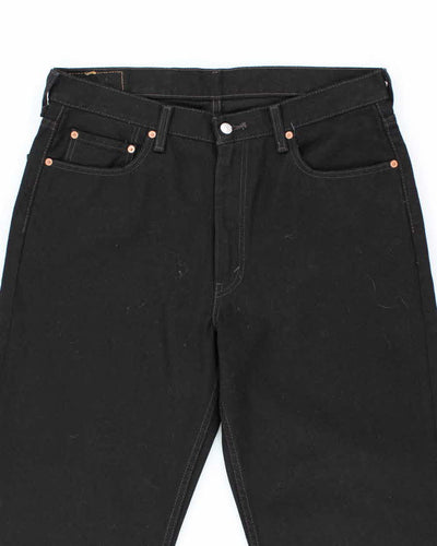 Vintage 2000's Levi's 550 Black Dark Wash Jeans - W36 L34