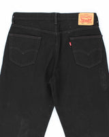 Vintage 2000's Levi's 550 Black Dark Wash Jeans - W36 L34