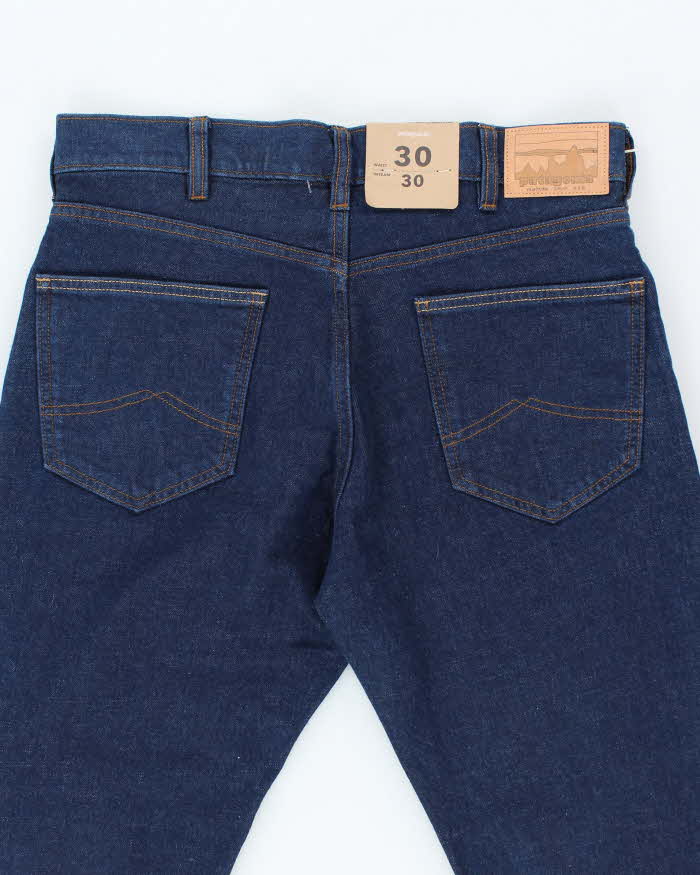 Vintage Y2K Deadstock with Tags Patagonia Dark Wash Slim Jeans - W32 L28