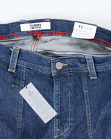 Vintage Y2K Deadstock with Tags Tommy Hilfiger Dark Wash Panelled Jeans - W36 34