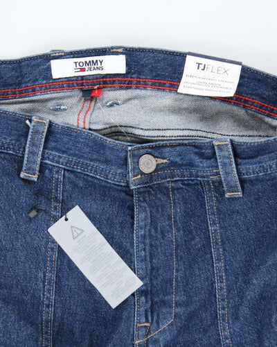 Vintage Y2K Deadstock with Tags Tommy Hilfiger Dark Wash Panelled Jeans - W36 34