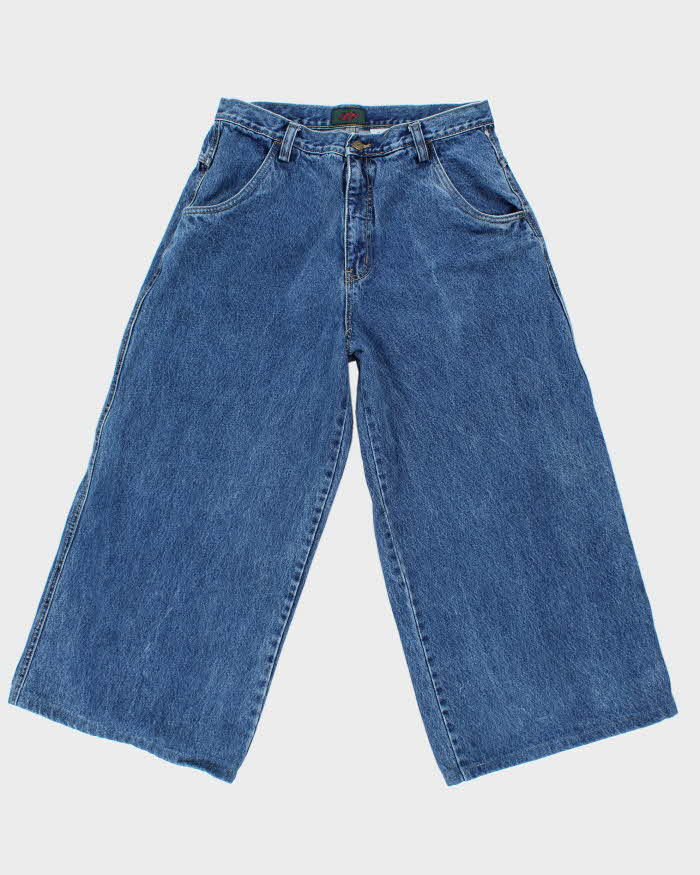 Vintage Y2K Urban Heavyweight Wide Leg Medium Wash Jeans - W32 L26