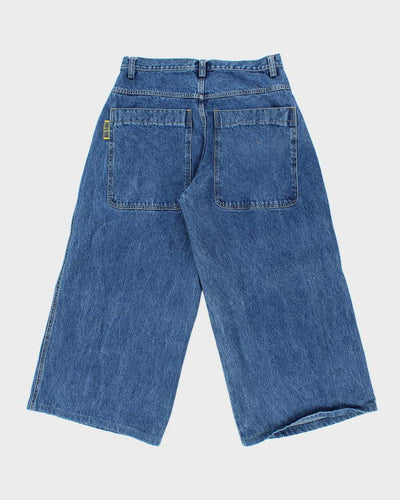 Vintage Y2K Urban Heavyweight Wide Leg Medium Wash Jeans - W32 L26