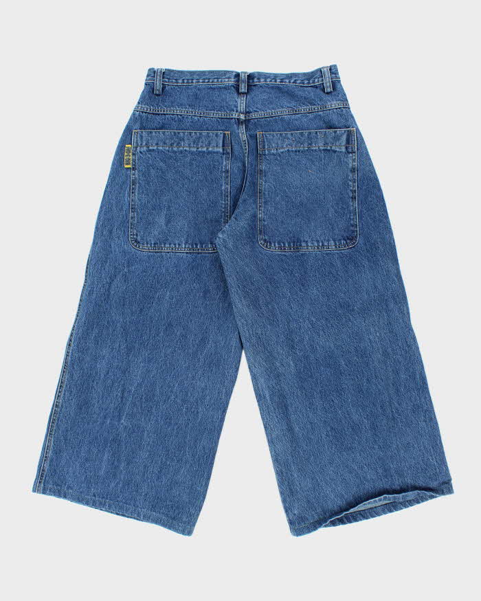 Vintage Y2K Urban Heavyweight Wide Leg Medium Wash Jeans - W32 L26