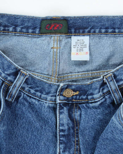 Vintage Y2K Urban Heavyweight Wide Leg Medium Wash Jeans - W32 L26