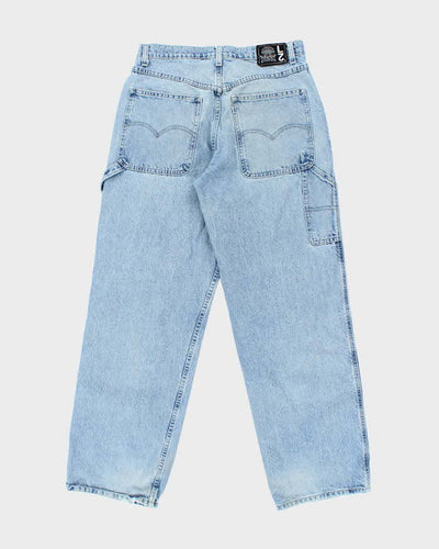 Vintage Levi's Light Wash Carpenter Style Jeans - W30 L31