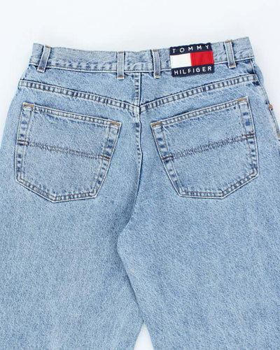Vintage Y2K Tommy Hilfiger Baggy Fit Light Wash Jeans - W32 L32