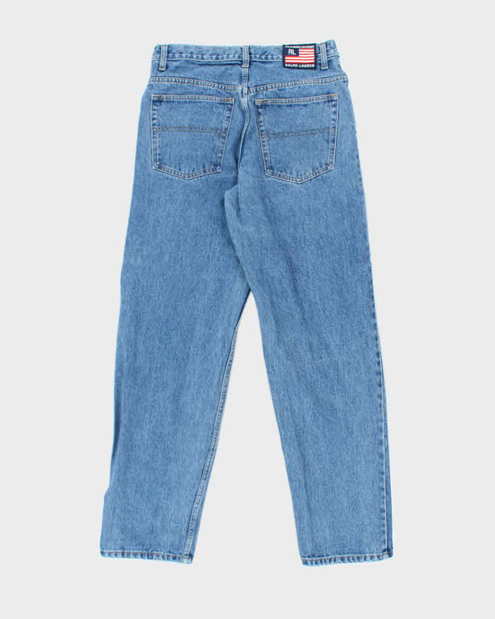 Vintage Y2K Ralph Lauren Polo Medium Wash Relaxed Fit Jeans - W32 L33
