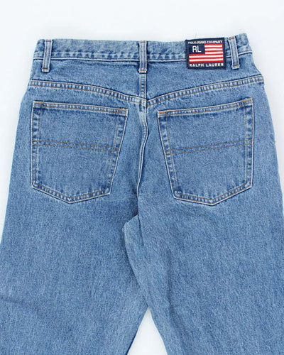 Vintage Y2K Ralph Lauren Polo Medium Wash Relaxed Fit Jeans - W32 L33