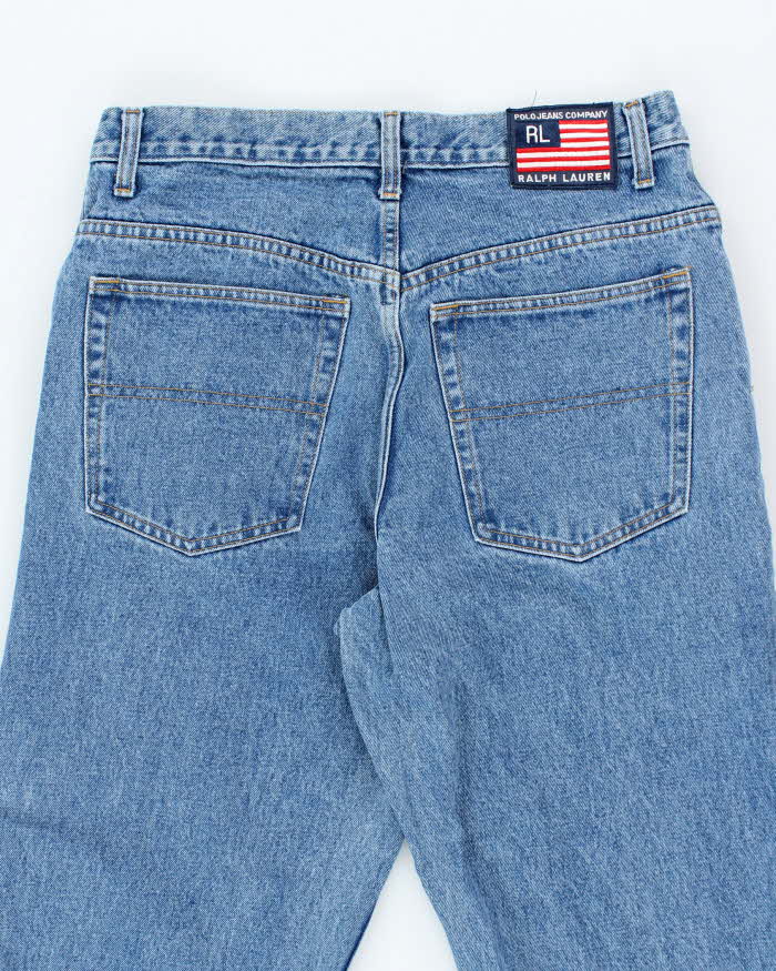 Vintage Y2K Ralph Lauren Polo Medium Wash Relaxed Fit Jeans - W32 L33