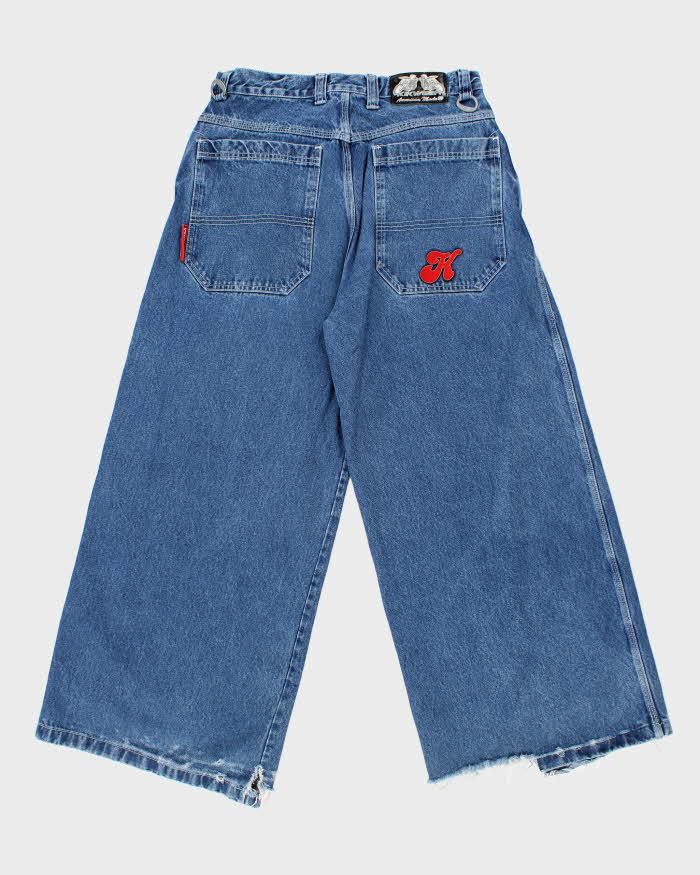 Vintage 2000's Kikwear Dark Wash Ultra Baggy Fit Jeans - W36 L30