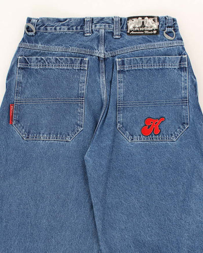 Vintage 2000's Kikwear Dark Wash Ultra Baggy Fit Jeans - W36 L30