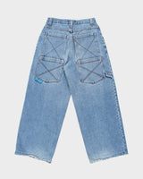 Vintage 2000's Zanadi Medium Wash Wide Leg Jeans - W30 L29