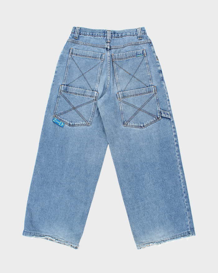 Vintage 2000's Zanadi Medium Wash Wide Leg Jeans - W30 L29