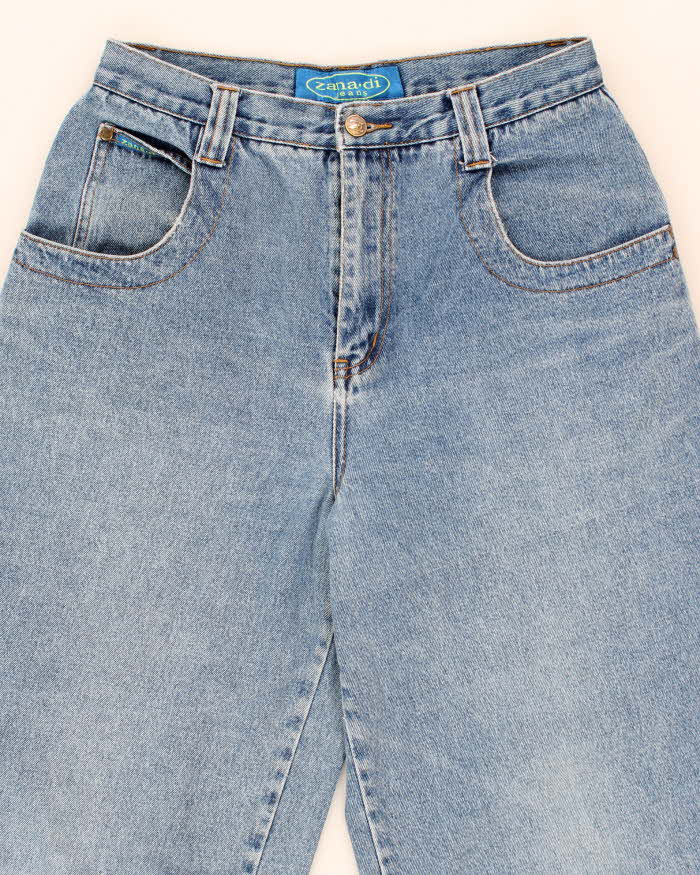Vintage 2000's Zanadi Medium Wash Wide Leg Jeans - W30 L29