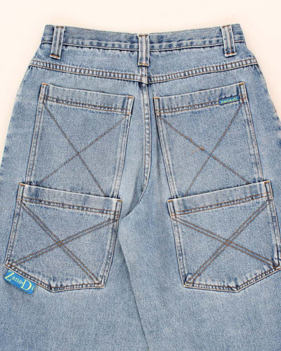Vintage 2000's Zanadi Medium Wash Wide Leg Jeans - W30 L29