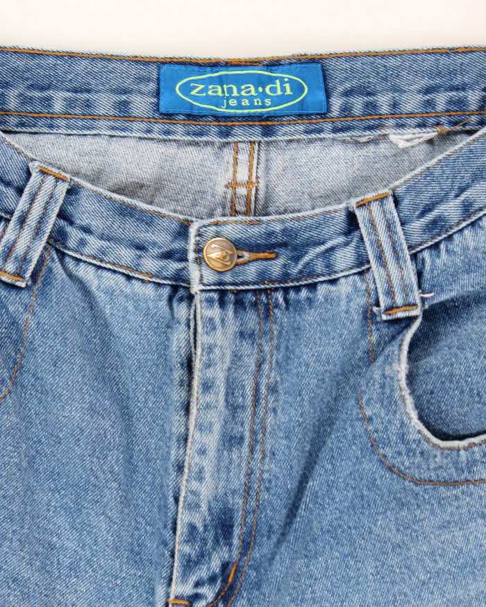 Vintage 2000's Zanadi Medium Wash Wide Leg Jeans - W30 L29