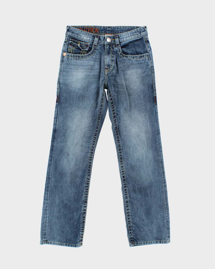 Vintage Y2k 00s True Religion Embroidered Jeans - W30 L32