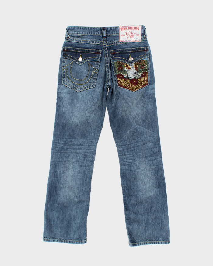 Vintage Y2k 00s True Religion Embroidered Jeans - W30 L32