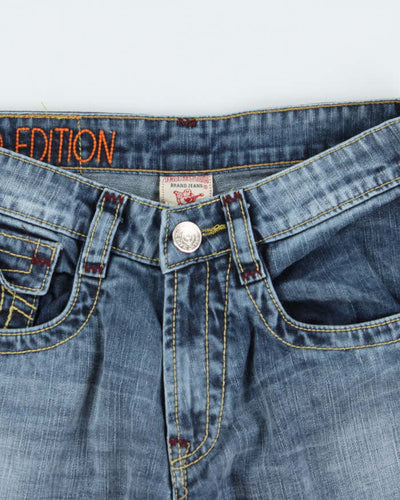 Vintage Y2k 00s True Religion Embroidered Jeans - W30 L32