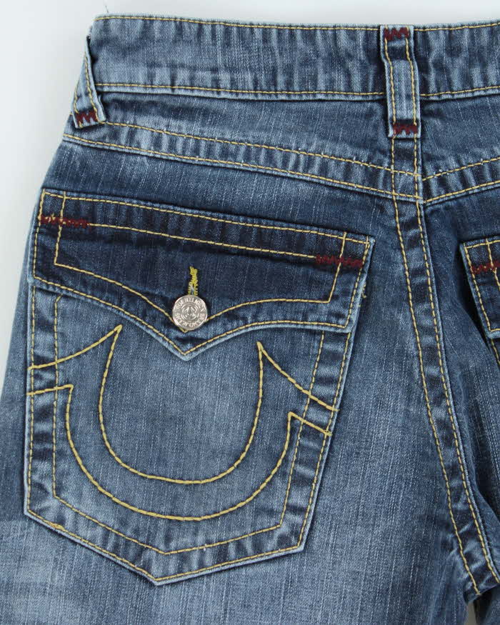 Vintage Y2k 00s True Religion Embroidered Jeans - W30 L32